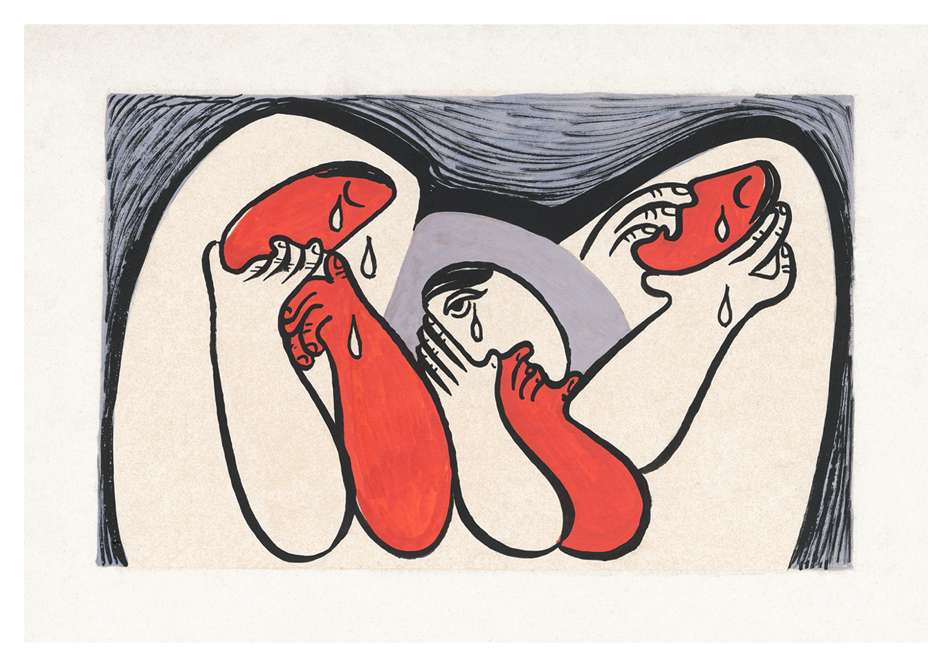 Crying Woman source artwork