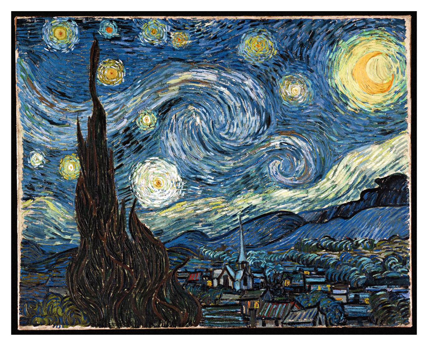 The Starry Night source artwork