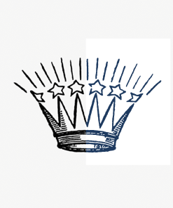 Vintage European Style Crown (1886)